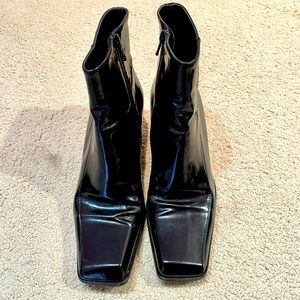 Patent leather Prada Boots